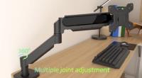 Sline M252 TEK KOLLU GAS SPRİNG 13"-32" 8kg MONİTÖR ASKI APARATI